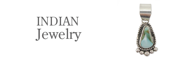 INDIAN JEWELRY ナバホ族|ウィリアム・ビゲイ|キングマンターコイズ