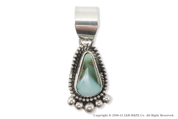 INDIAN JEWELRY ナバホ族|ウィリアム・ビゲイ|キングマンターコイズ