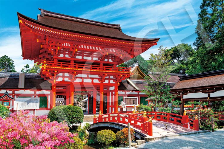 EPO-22-108s 風景 古都の雅 上賀茂神社 -京都 2016ピース エポック社