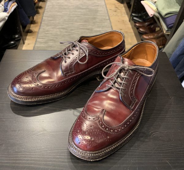 正にアメリカンドレスシューズ！ALDEN（オールデン）の＃975、コード
