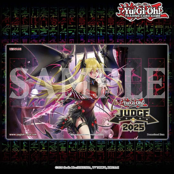 遊戯王 公式 プレイマット 紅涙の魔ラクリモーサJUDGE 2025 未開封