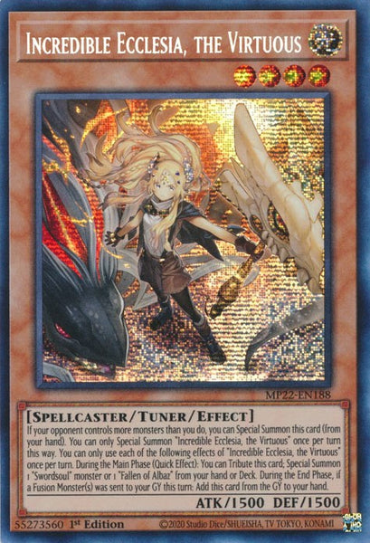 遊戯王 英語版 白の聖女エクレシア プリシク MP22 EU版 – トレカ屋 ANOTHER