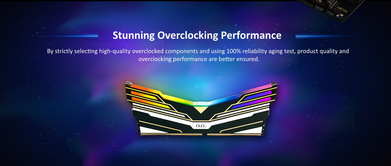 OLOY Warhawk Platinum Special Edition RGB (8GBx2) 16GB 3600Mhz - White