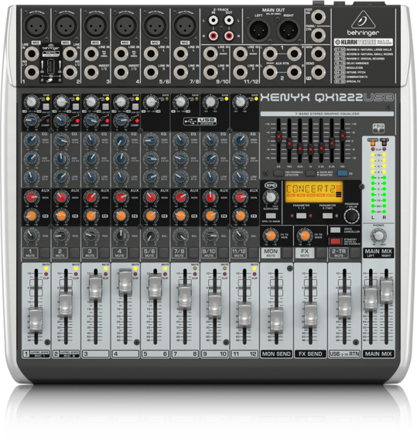 BEHRINGER(ベリンガー)/PAミキサー/QX1222USB XENYX(エフェクター・USB