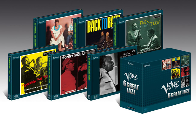 6月20日発売予定！ご予約受付中！】VERVE 6GREATJAZZ(6SACD/BOX) 名門