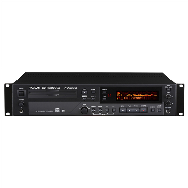 TASCAMのCDプレーヤーCD-RW900SXをご紹介いたします。