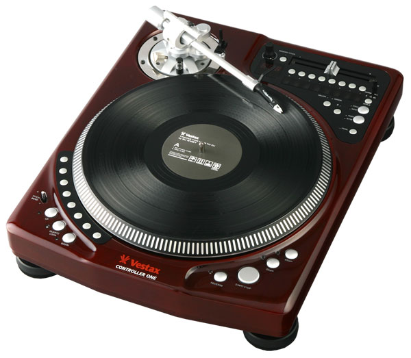 Vestax/ターンテーブル/Controller One（スリップシート付き） -DJ機材