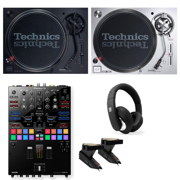 ターンテーブル 2台セット DJミキサー付き ターンテーブル 2台セット