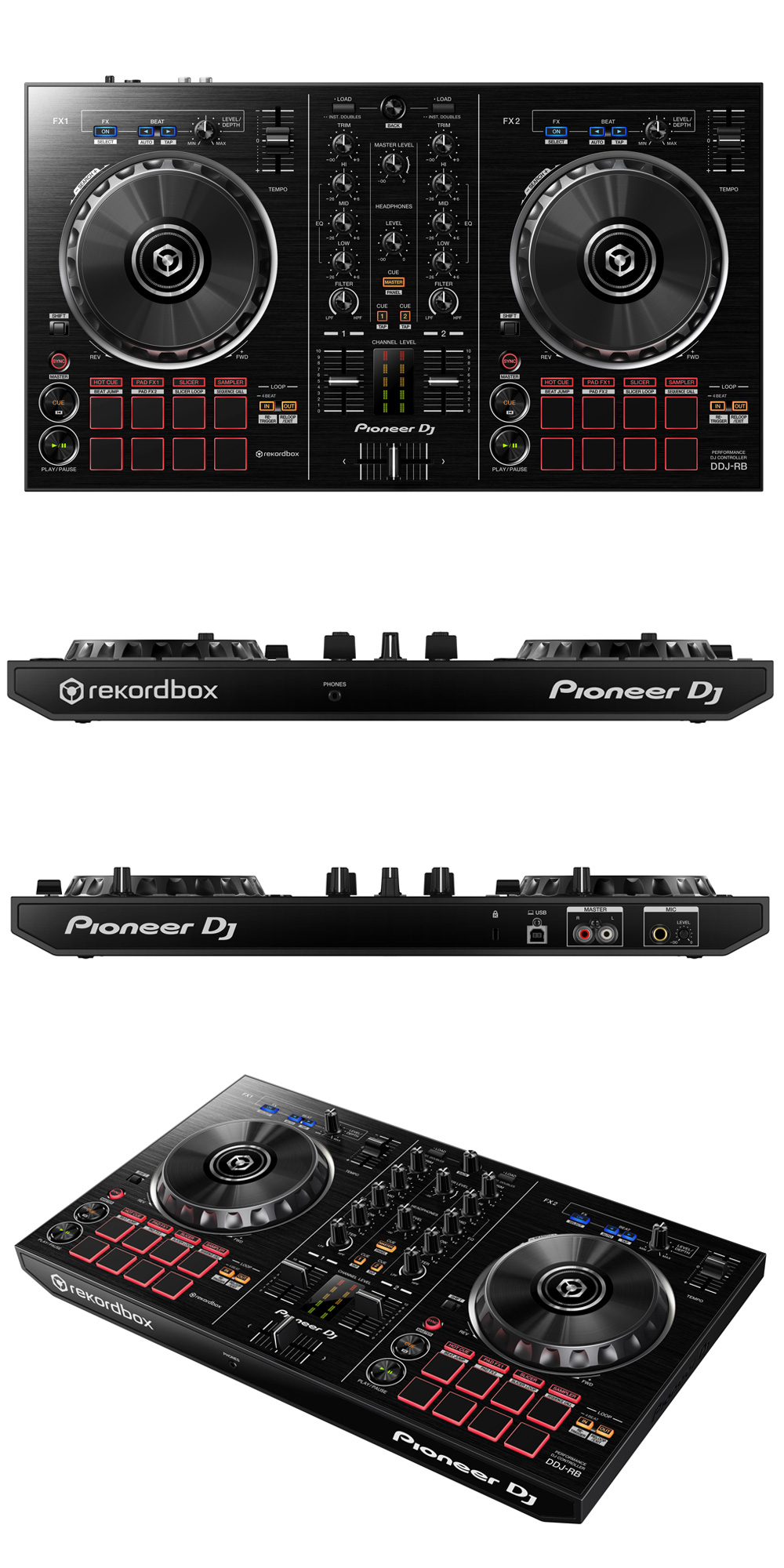 DDJ-RB！Pioneer DJの人気No.1DJコントローラー！安くても機能は