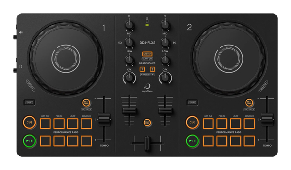 スマホを繋いですぐにDJ！】AlphaTheta(Pioneer DJ) - DDJ-FLX2 [Apple