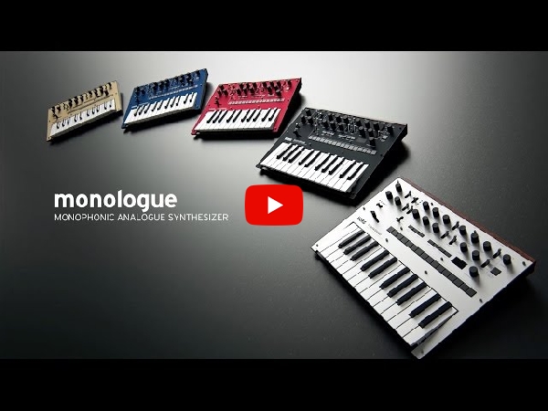 KORGのシンセサイザー、monologueのご紹介です。