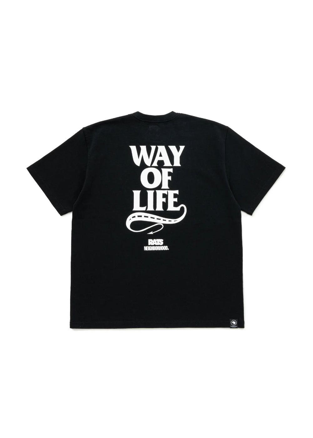 RATS - 20TH RATS x NH TEE (BLACK) / ラッツ 20周年記念
