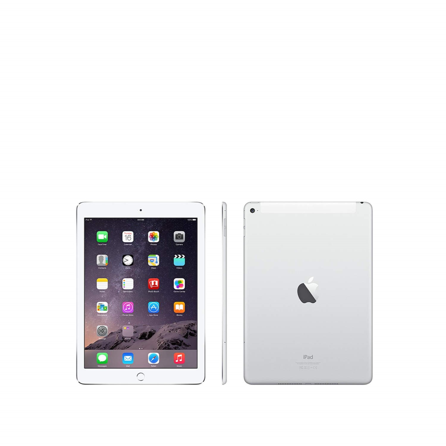 Apple iPad Air 2 64GB Wi-Fi Cellular / 4G 9.7 inch Tablet - Silver