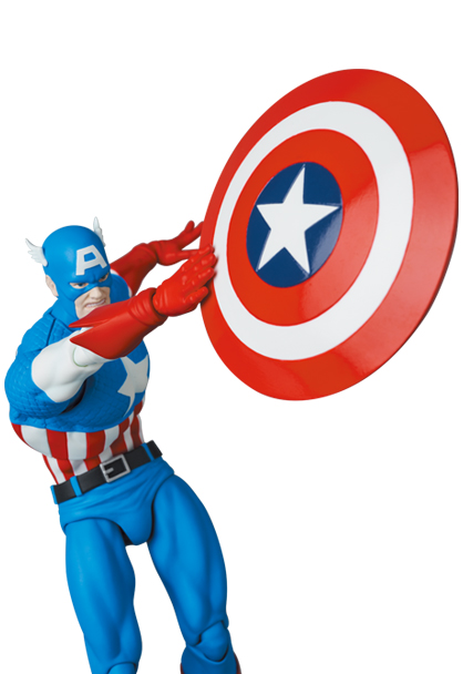 MEDICOM TOY - MAFEX CAPTAIN AMERICA（COMIC Ver.）
