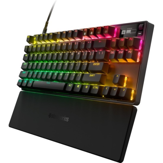 Steelseries Apex Pro TKL keyboard USB QWERTZ German Black