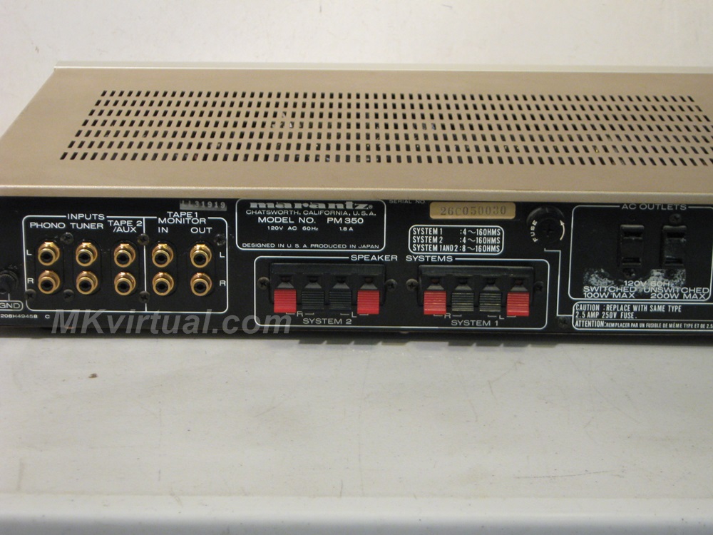 Marantz PM 350 Integrated amplifier