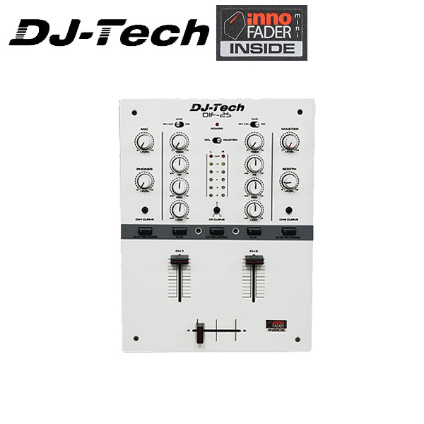 2chスクラッチミキサーDJ-Tech/DIF-2Sの新カラー3色の取り扱い開始