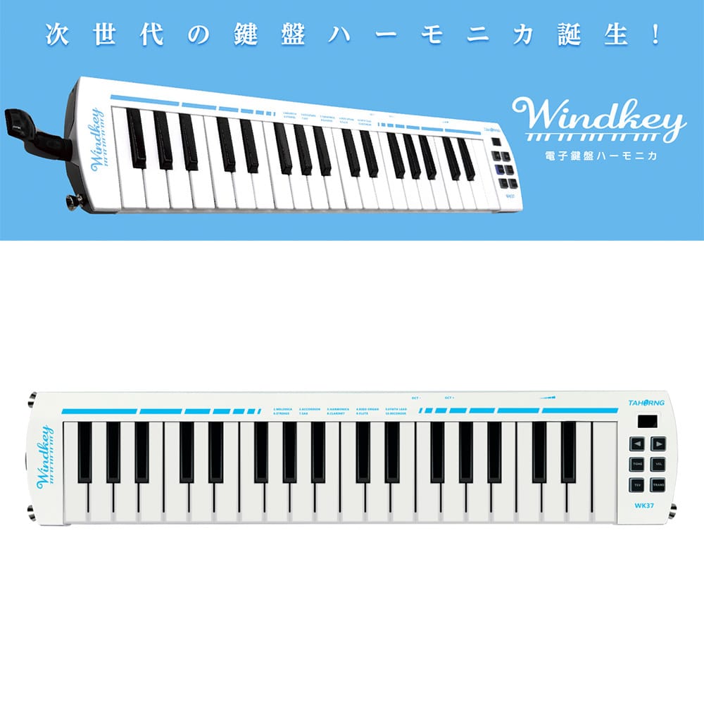 TAHORNG WINDKEY ウィンキー WK37 電子鍵盤ハーモニカ (音色10種