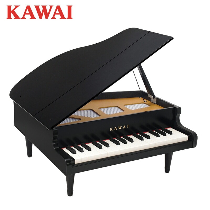 KAWAI ミニピアノ カワイ ブラック 1141 ミニグランドピアノ 32鍵盤