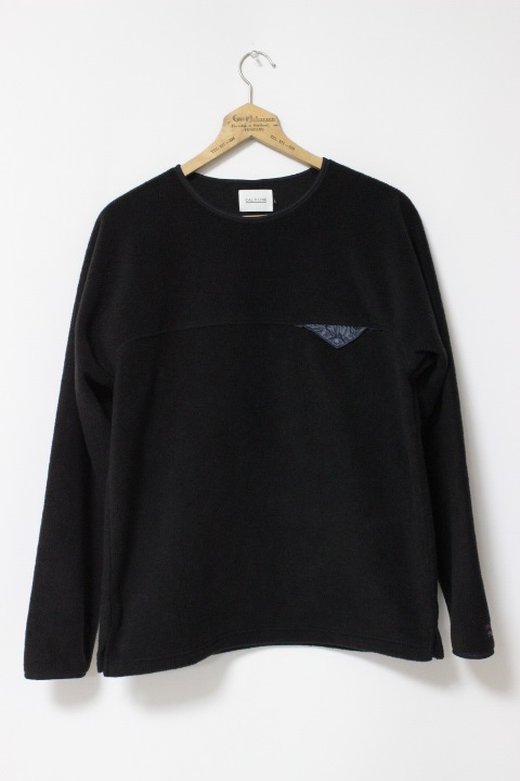 KAPITAL (キャピタル) 5G ウール BONEベストBLACK s.t.c｜洋服・小物