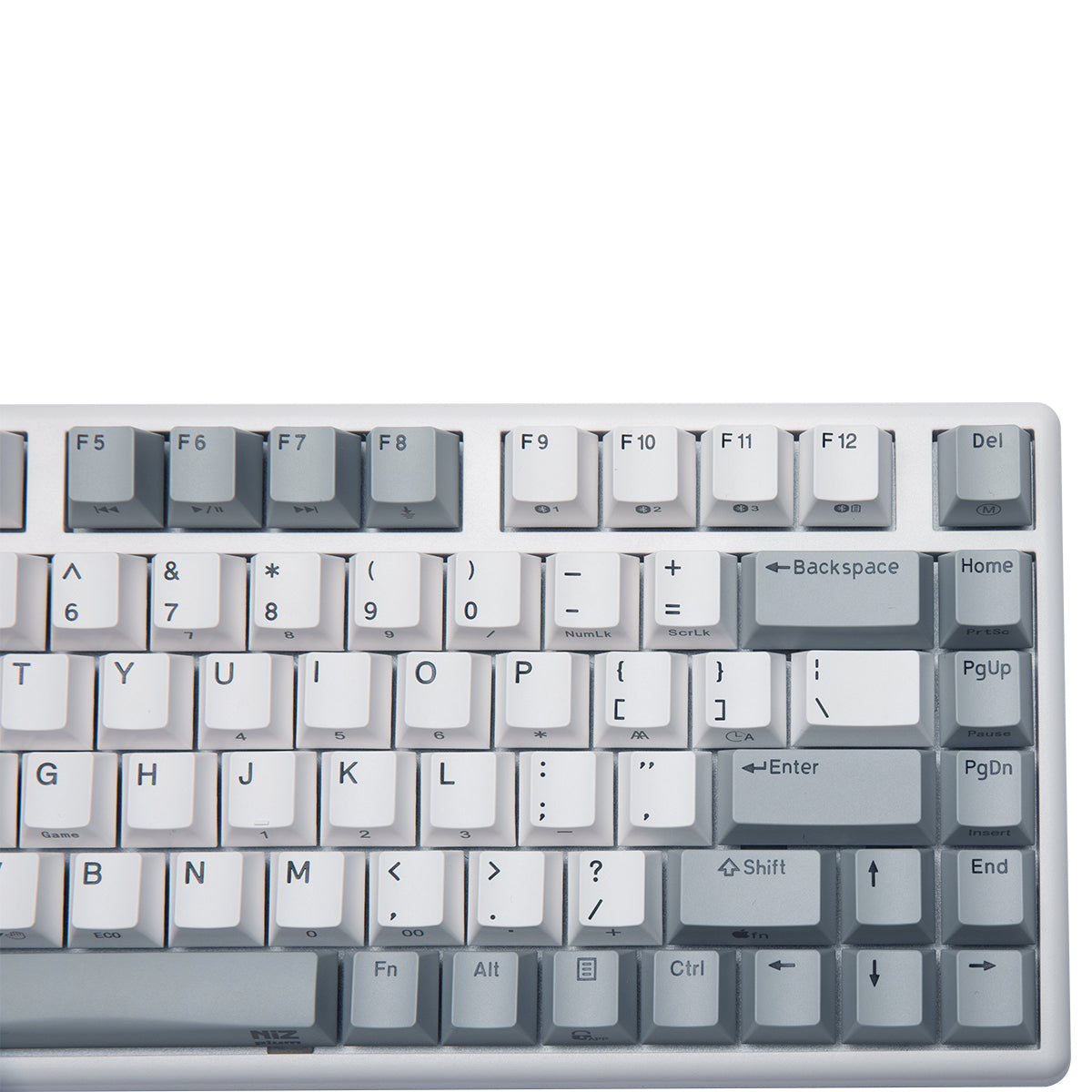 NiZ Micro84 静電容量無接点キーボード 有線・無線 白い