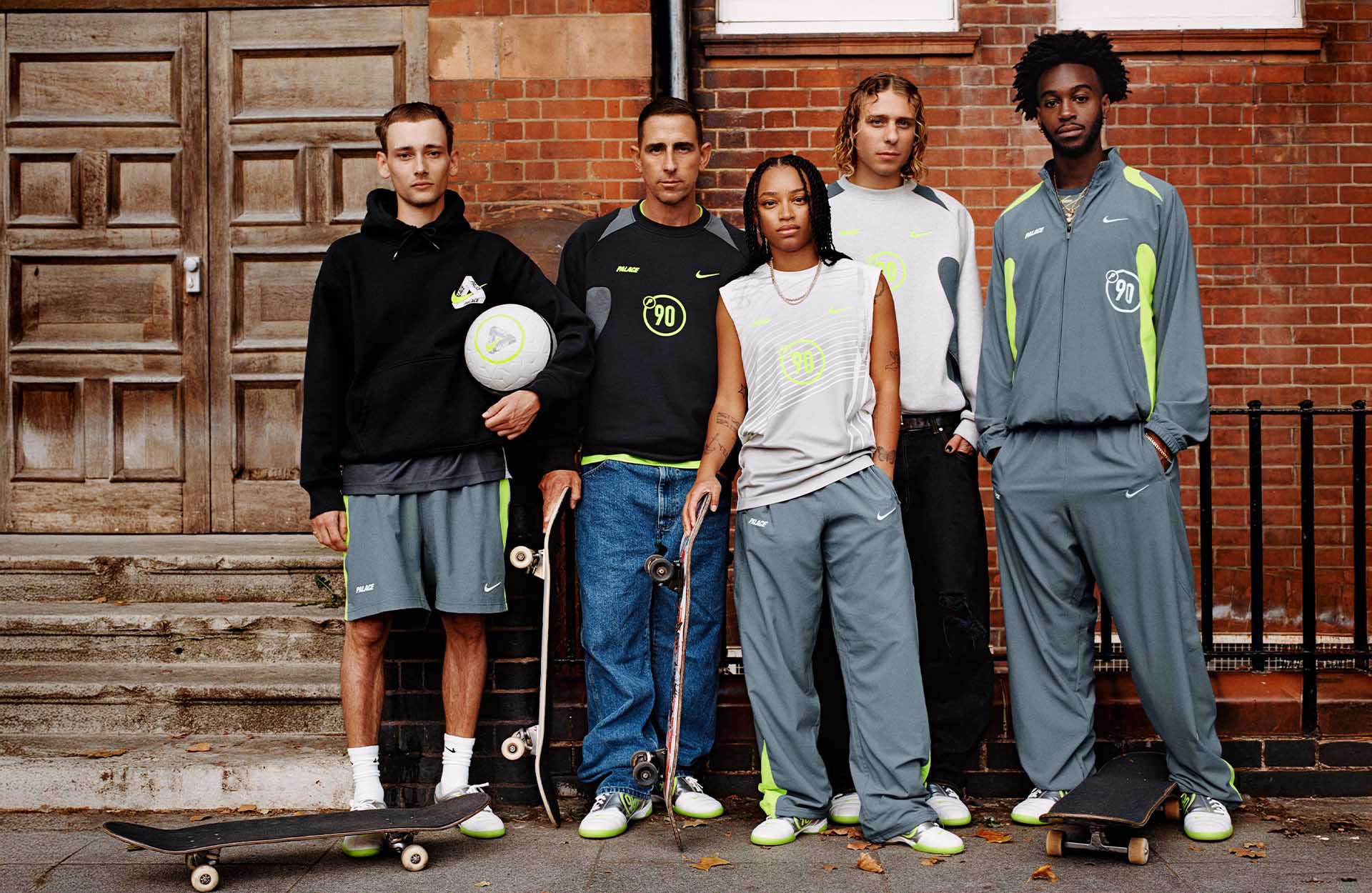 Nike Link Up With Palace To Drop 'P90' Collection - SoccerBible