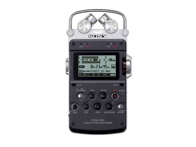 PCM-D50 商品の写真 | ICレコーダー／集音器 | ソニー