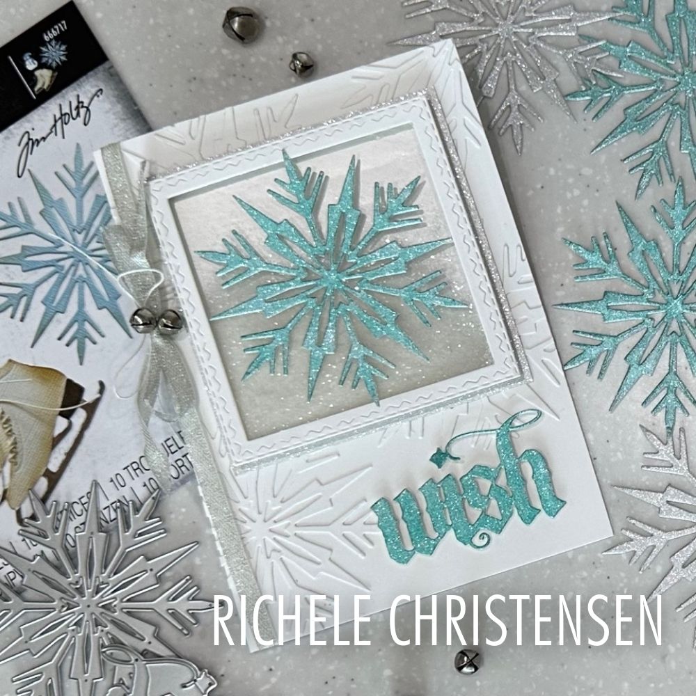 Sizzix Thinlits Die Set 10PK - Vault Winter Wishes by Tim Holtz