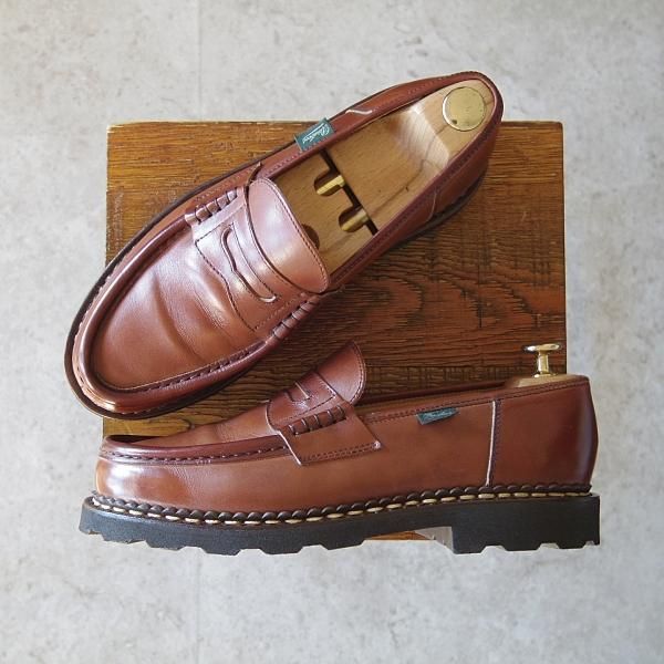 パラブーツ SIZE 7【定価￥79,200-☆ランス/REIMS/マロン】 | 高級中古