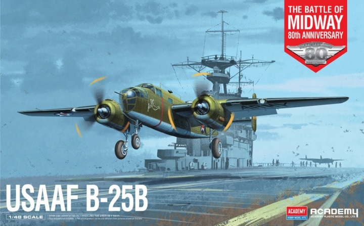 USAAF B-25B 'The Battle of Midway 80th Anniversary' Academy 12336