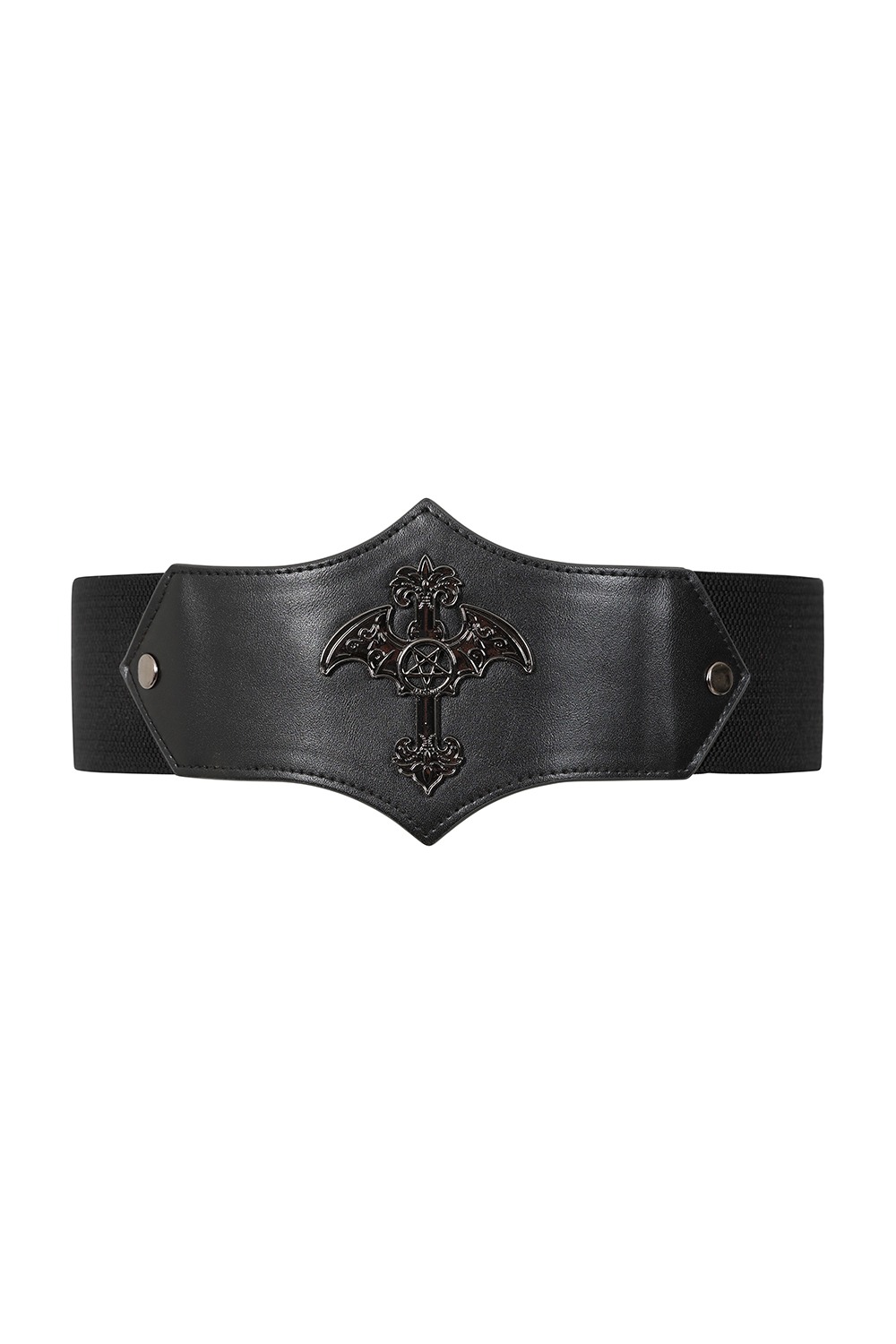 Black WICKED WAISTBAND / コルセットベルト【Banned Apparel