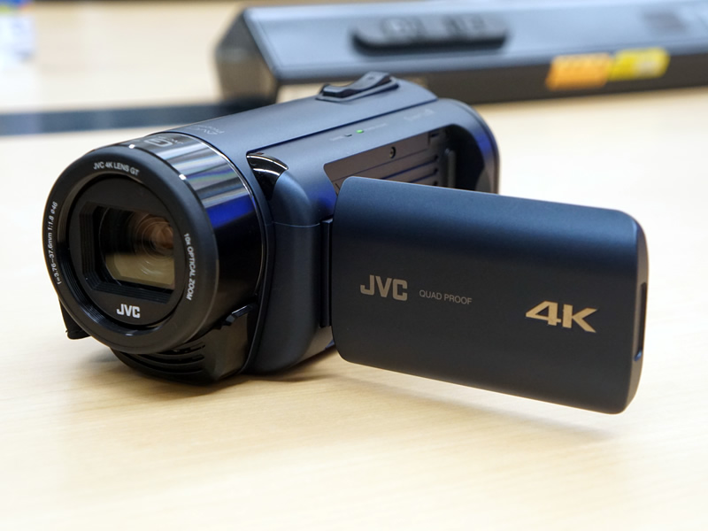 JVC、防水/防塵/耐衝撃/耐低温の4Kビデオカメラ“Everio R”「GZ-RY980