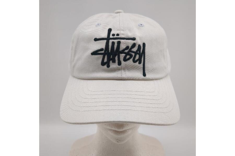 未使用品 ステューシー キャップ ホワイト スナップバック LOW PROFILE