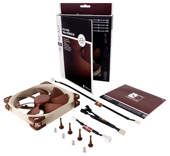 Noctua NF-A14 PWM Quiet Computer Fan 140mm