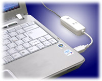 軽量・コンパクトなUSBアナログモデム REX-USB56[RATOC]