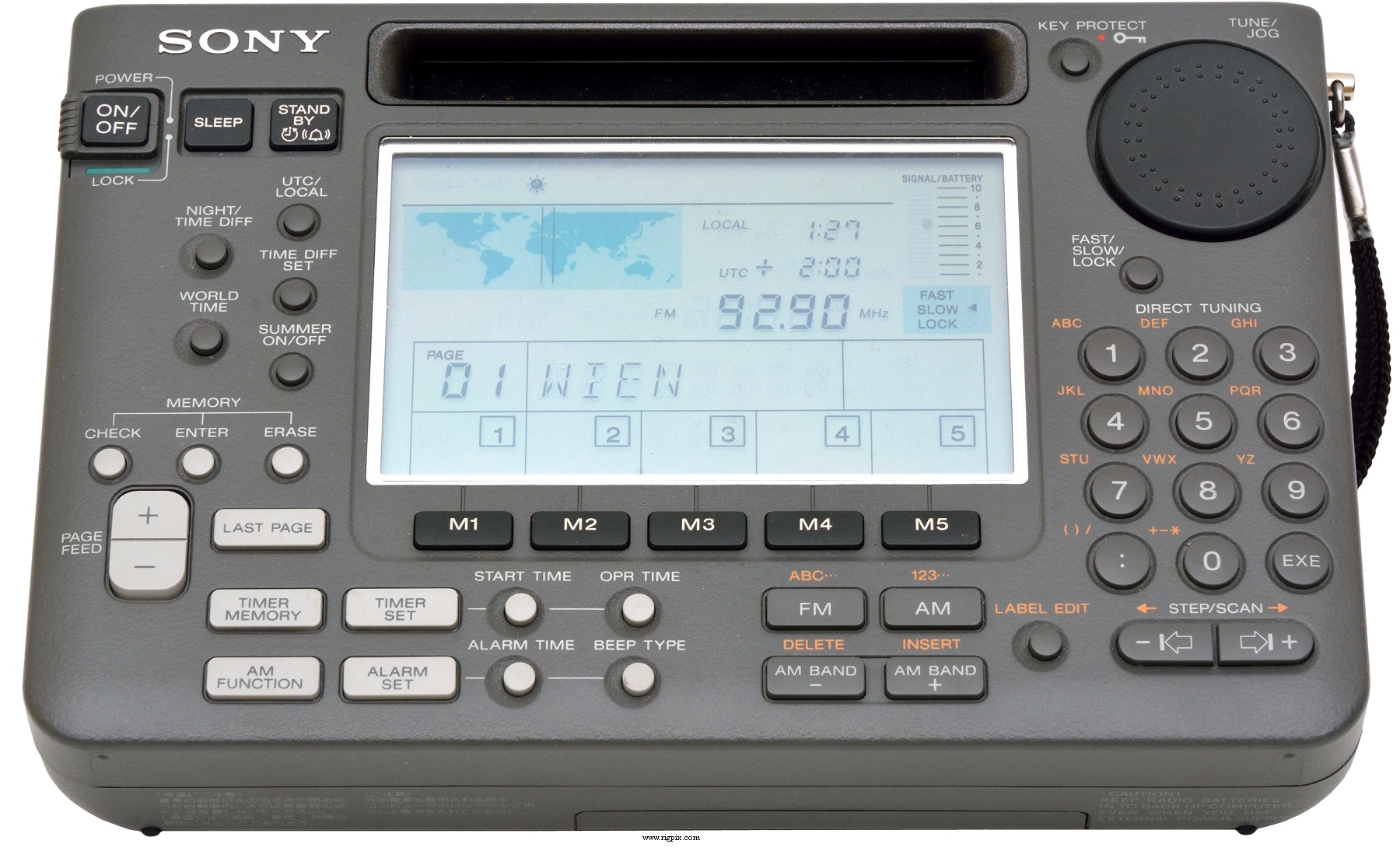 RigPix Database - Sony - ICF-SW55