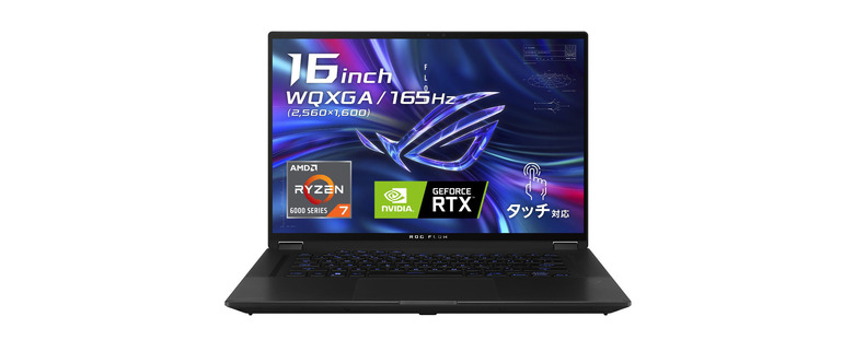 HDR番長なゲーミングノートROG FLOW X16発表。1100ニトの高輝度ミニLED