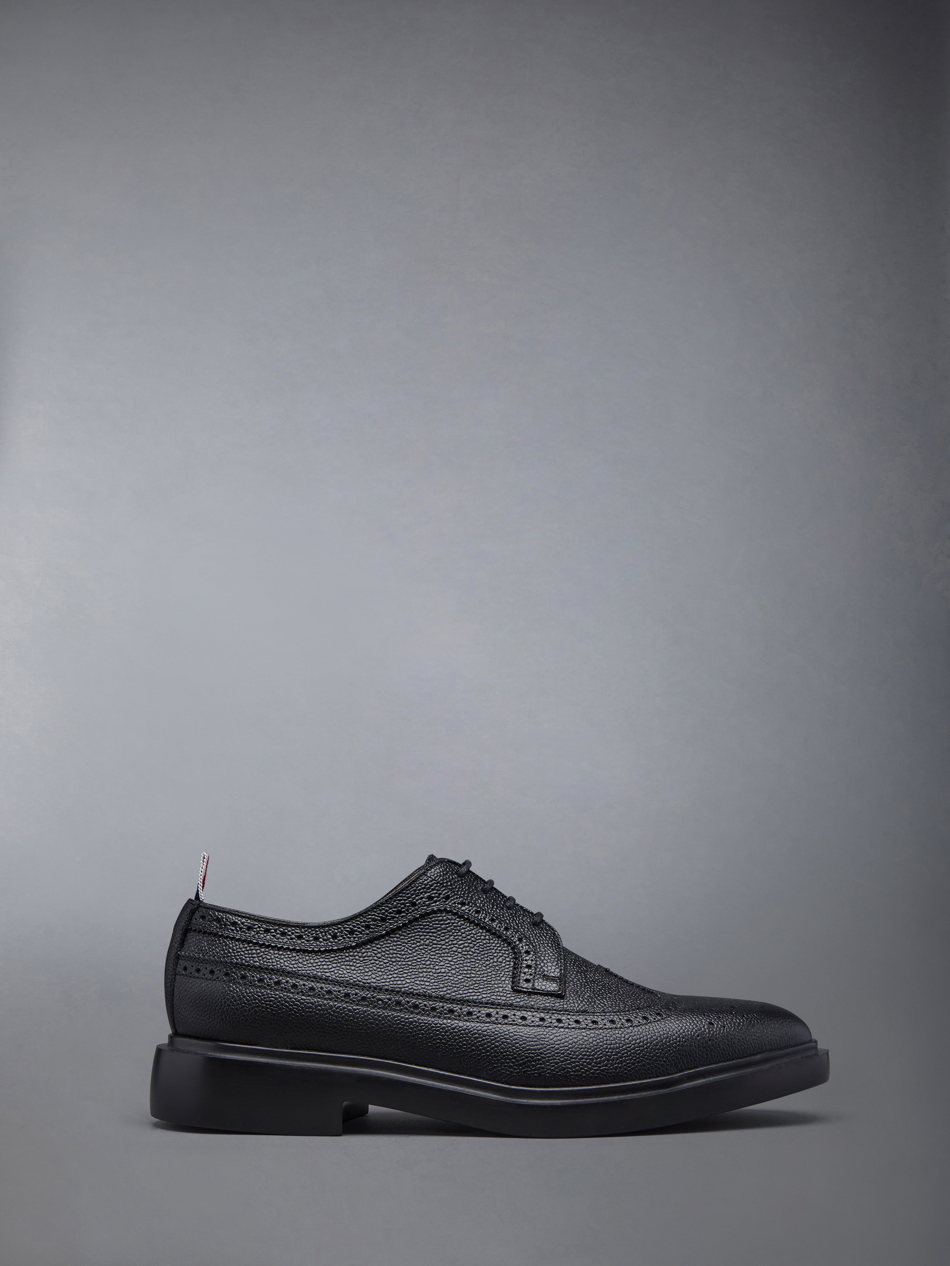ペブルグレイン軽量ラバーソールペニーローファー | Thom Browne