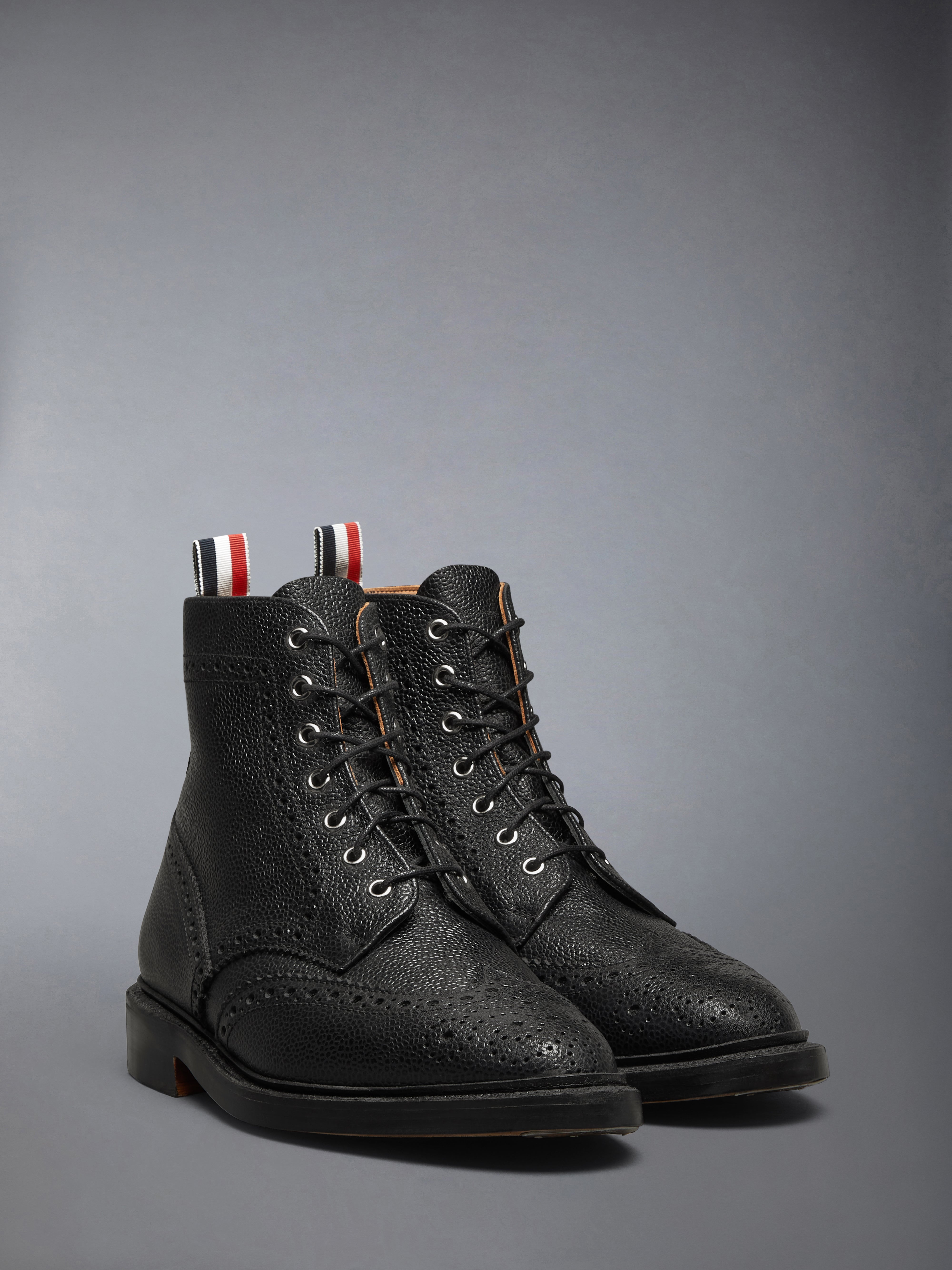 ウィングチップ ブローグブーツ | Thom Browne
