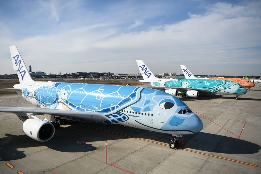 ANA、A380「フライングホヌ」1日2便体制に ホノルル線、夏の予約は