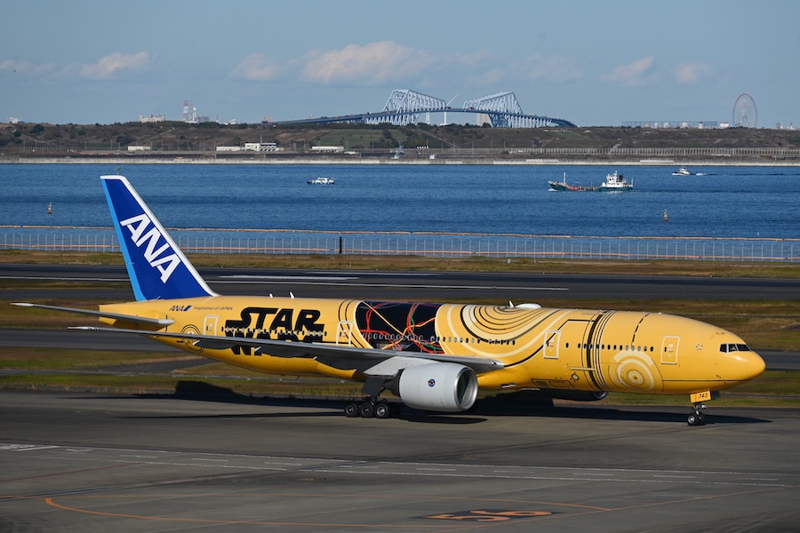 C-3PO ANA JET」、1月12日に台北へ 午前6時半発：マピオンニュースの