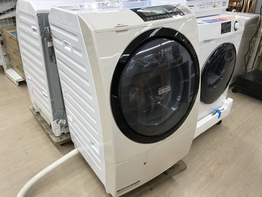 HITACHI(日立)の10.0kgドラム式洗濯乾燥機「ビッグドラムスリム」をご