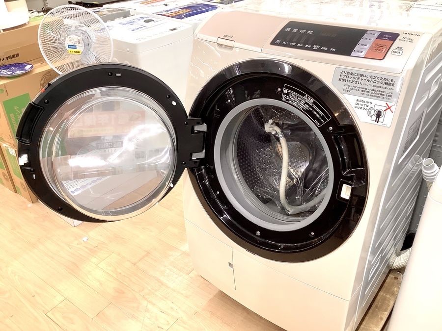 HITACHI(日立)の11.0kgドラム式洗濯乾燥機2017年製「BD-SV110A」｜2020