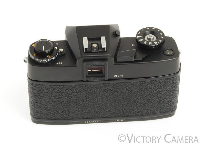 Leica Leicaflex SL2 SL 2 Black 50 JAHRE 35mm Film Camera -Good Seals-