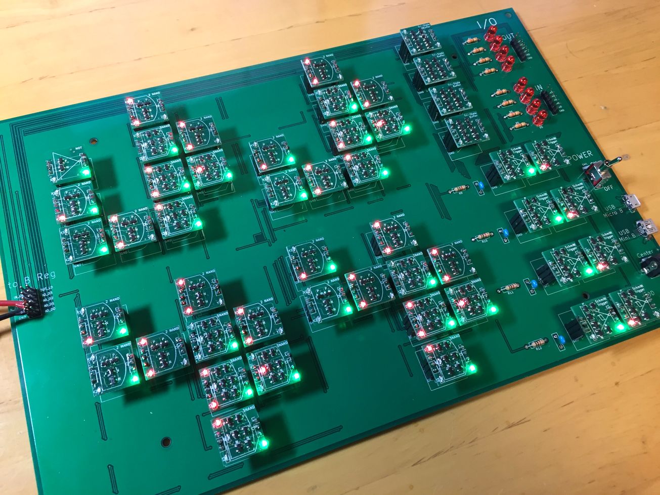 オール・トランジスタ4ビットCPUの製作とFPGA開発［Vol.2 CPUの