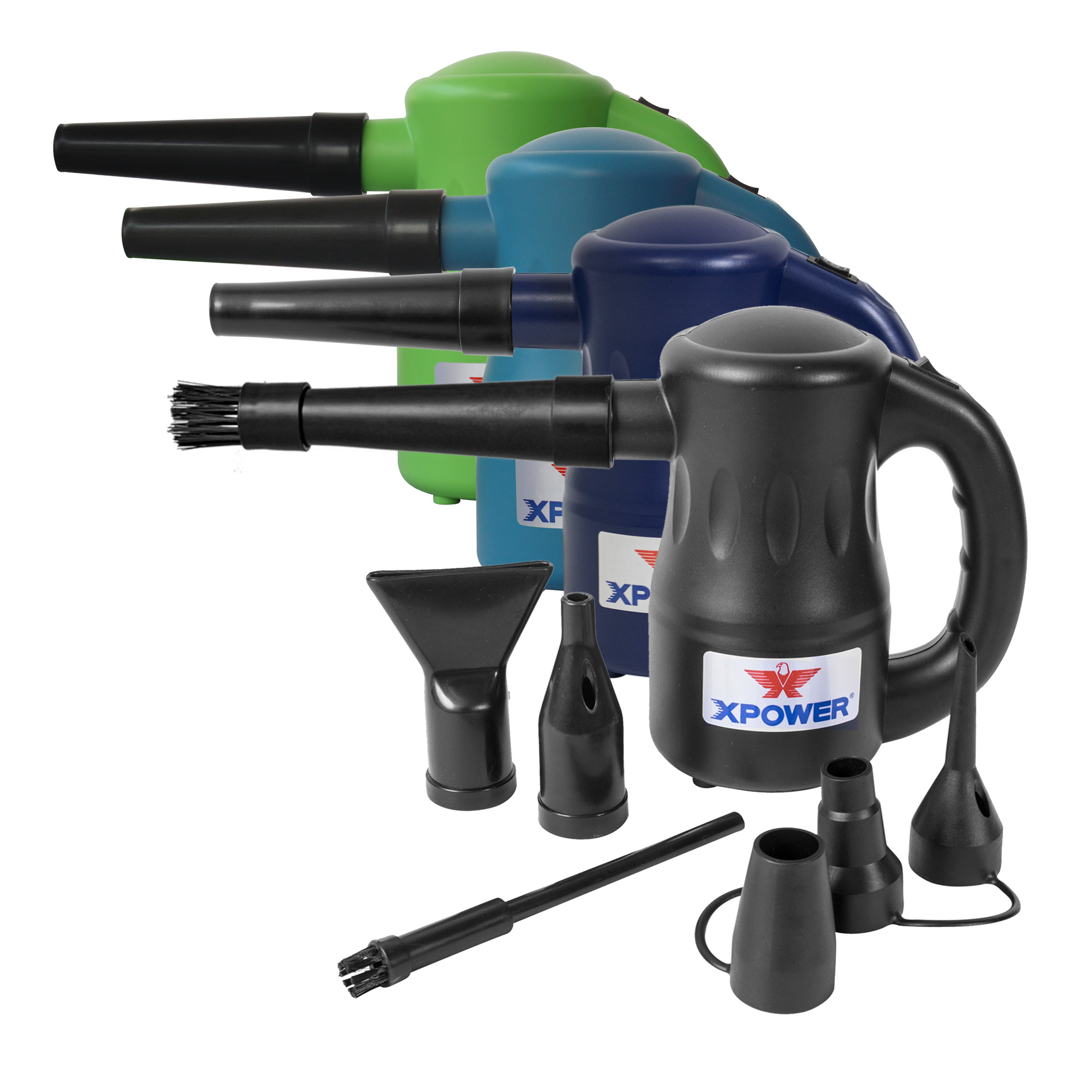 XPOWER A-2 Airrow Pro Multi-Use Powered Air Duster, Canned Air