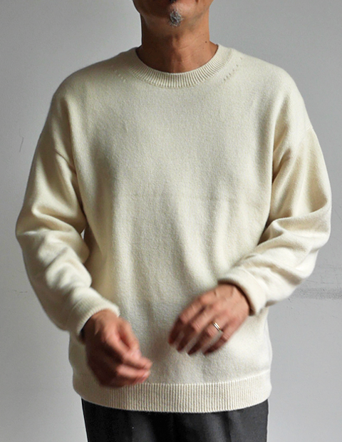 AURALEE Baby Cashmere Knit P/O | 大阪心斎橋のメンズ洋服のセレクト