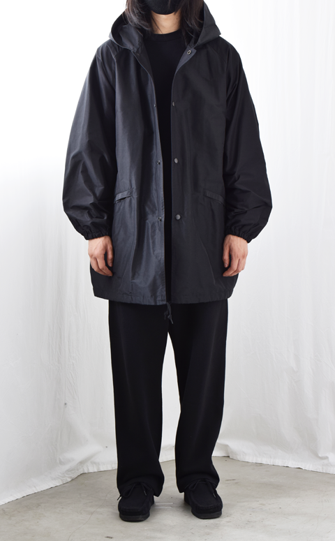 COMOLI コットンシルク フーデッドコート | 大阪心斎橋のメンズ洋服の