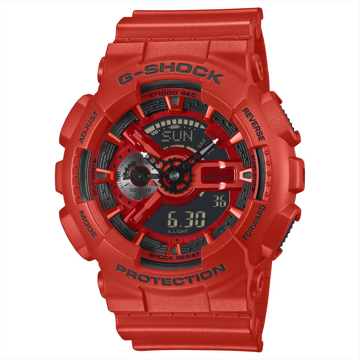 カシオ Gショック GA-110RRB-4AJF Iconic Styles レッド CASIO G-SHOCK