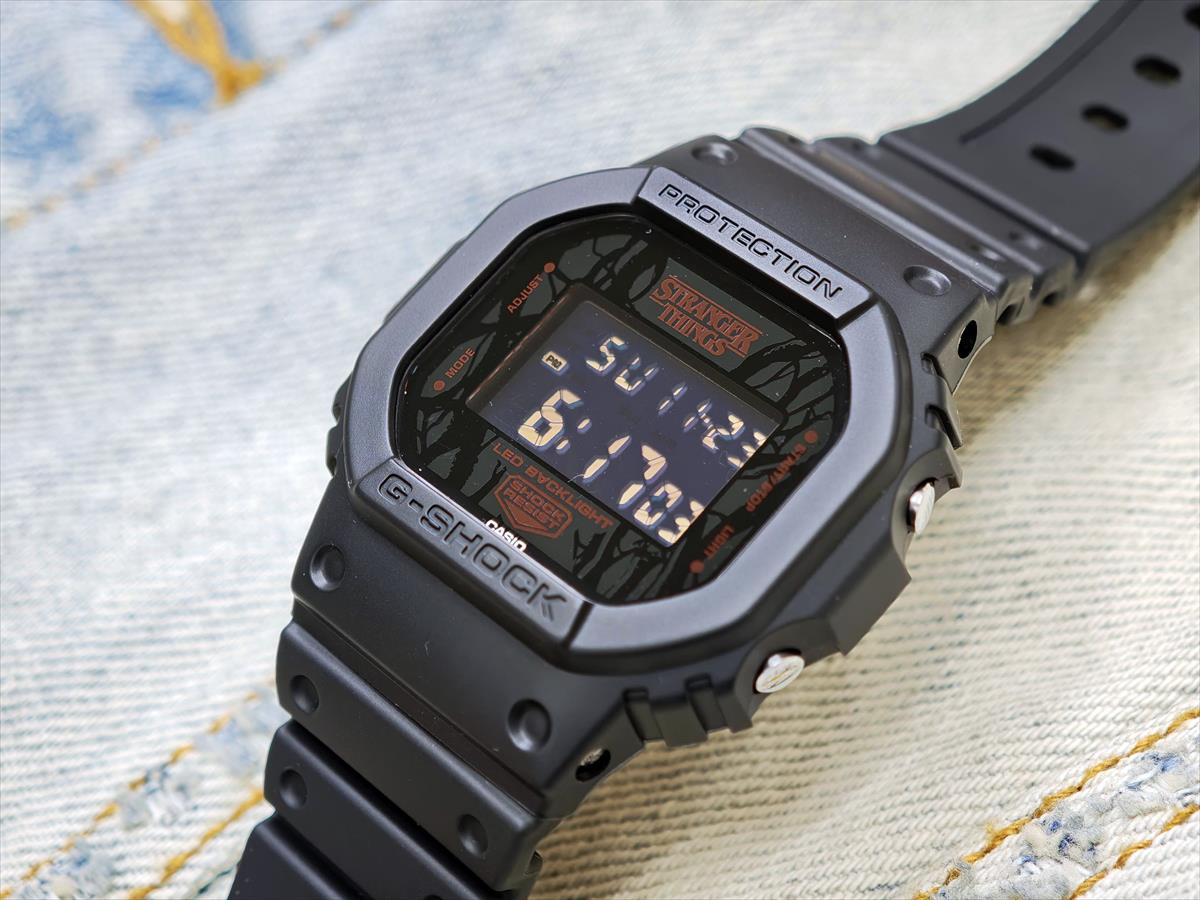 カシオ Gショック DW-5600STT-1JR ストレンジャー・シングス 未知の